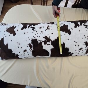Cow Print Body Pillow